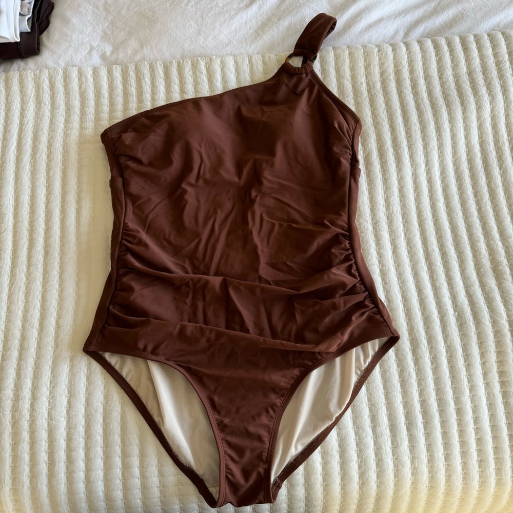 Brown bathing suit
